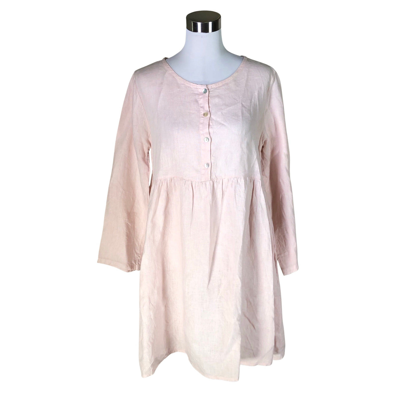 Unisex Bohemiana - Mitteveniv kleit, suurus 40 - Heleroosa (1)