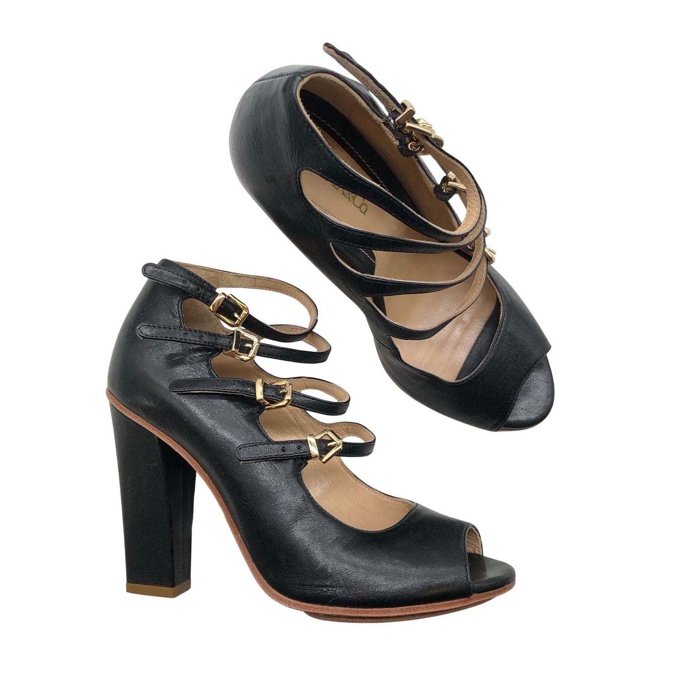 Unisex Max&Co - Lahtise ninaga kontsakingad, suurus 36 - Must (1)