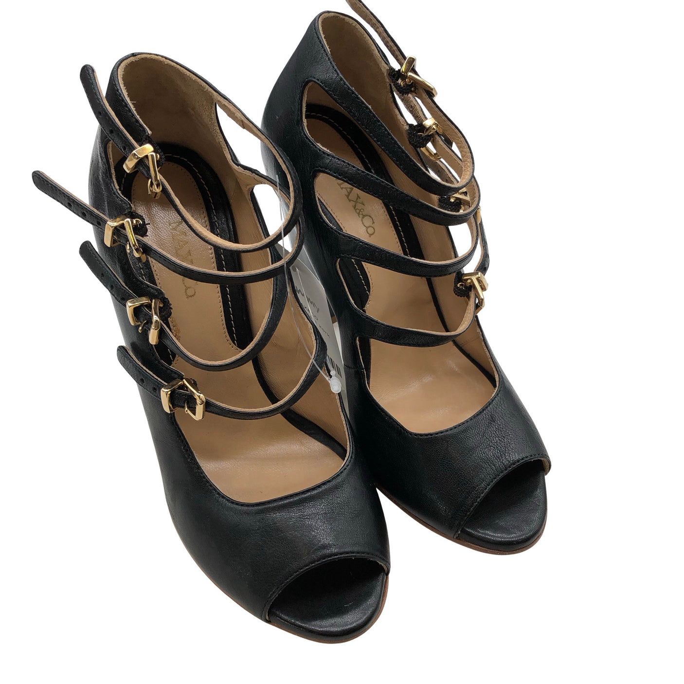 Unisex Max&Co - Lahtise ninaga kontsakingad, suurus 36 - Must (3)
