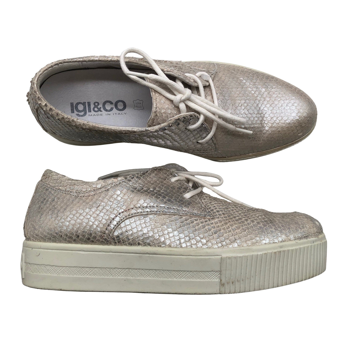 Unisex Igi&Co - Tennised, suurus 37 - Beige (1)