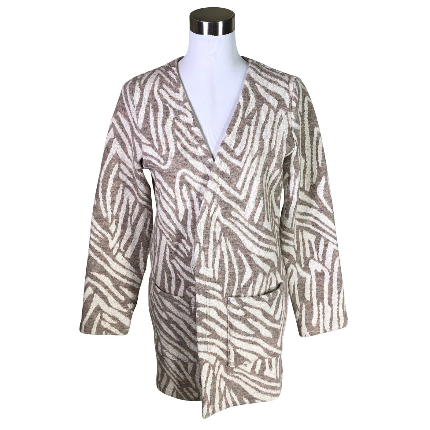 Unisex Niccolei - Kardigan, suurus 36 - Pruun (1)