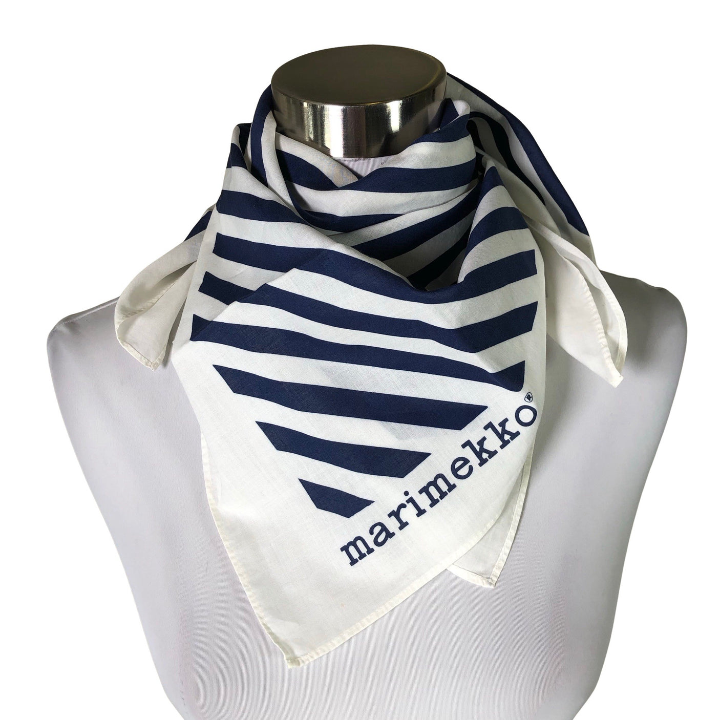 Unisex Marimekko - Õhuke sall, suurus Midi - Valge (1)