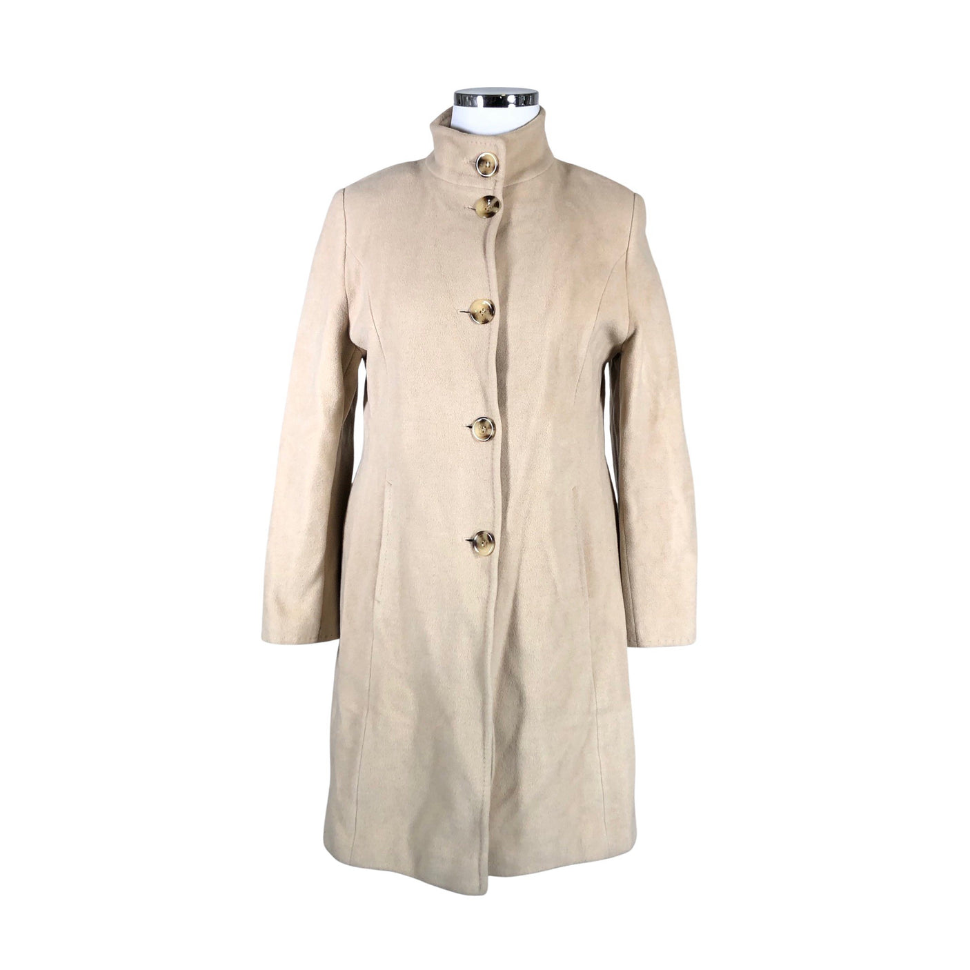Unisex Classic - Villane mantel, suurus 42 - Beige (1)