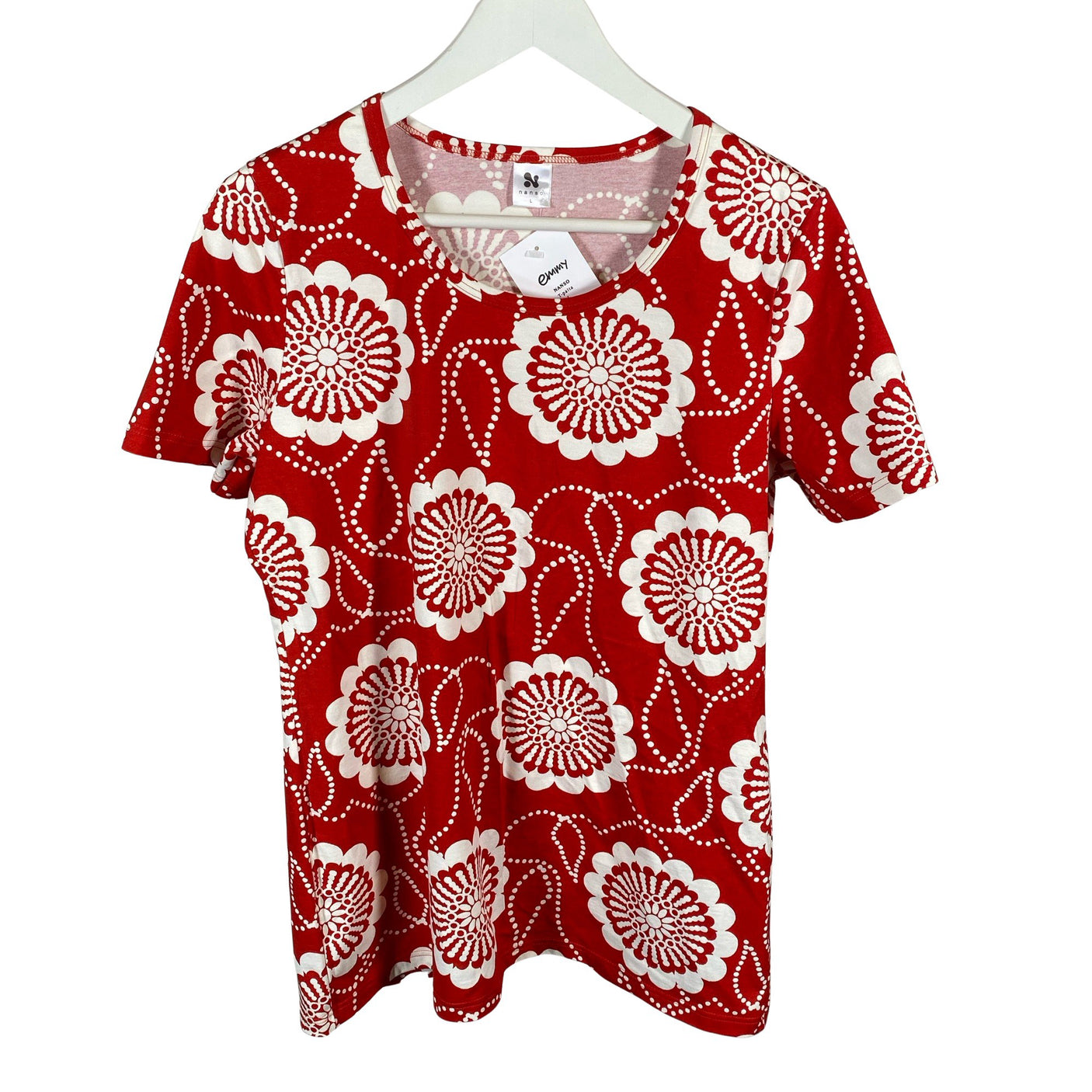 Unisex Nanso - T-särk, suurus 40 - Punane (1)