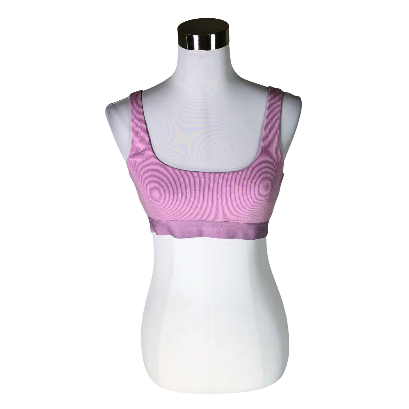 Unisex Organic Basics - Trikotaažist topp, suurus 38 - Heleroosa (1)