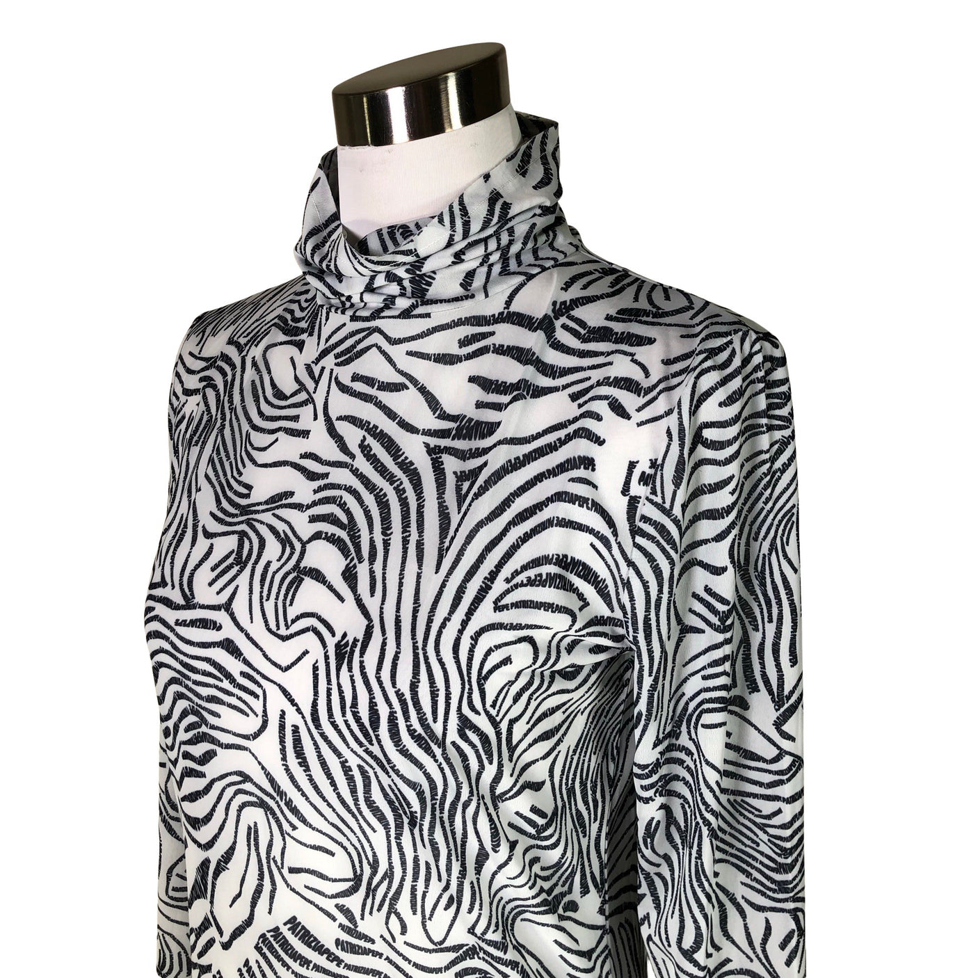 Unisex Patrizia Pepe - Trikotaažist pluus, suurus 40 - Helesinine (3)