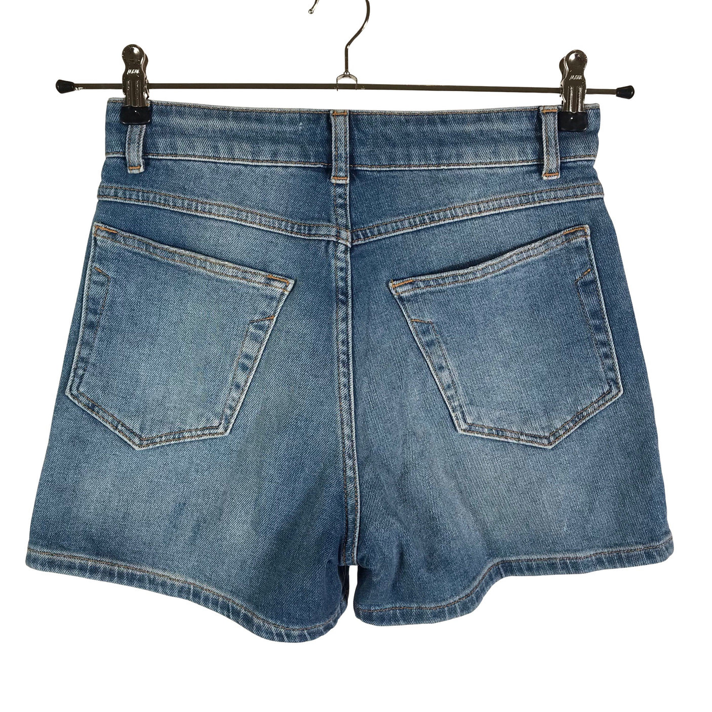 Unisex Selected - Teksast lühikesed püksid, suurus 34 - Sinine (2)