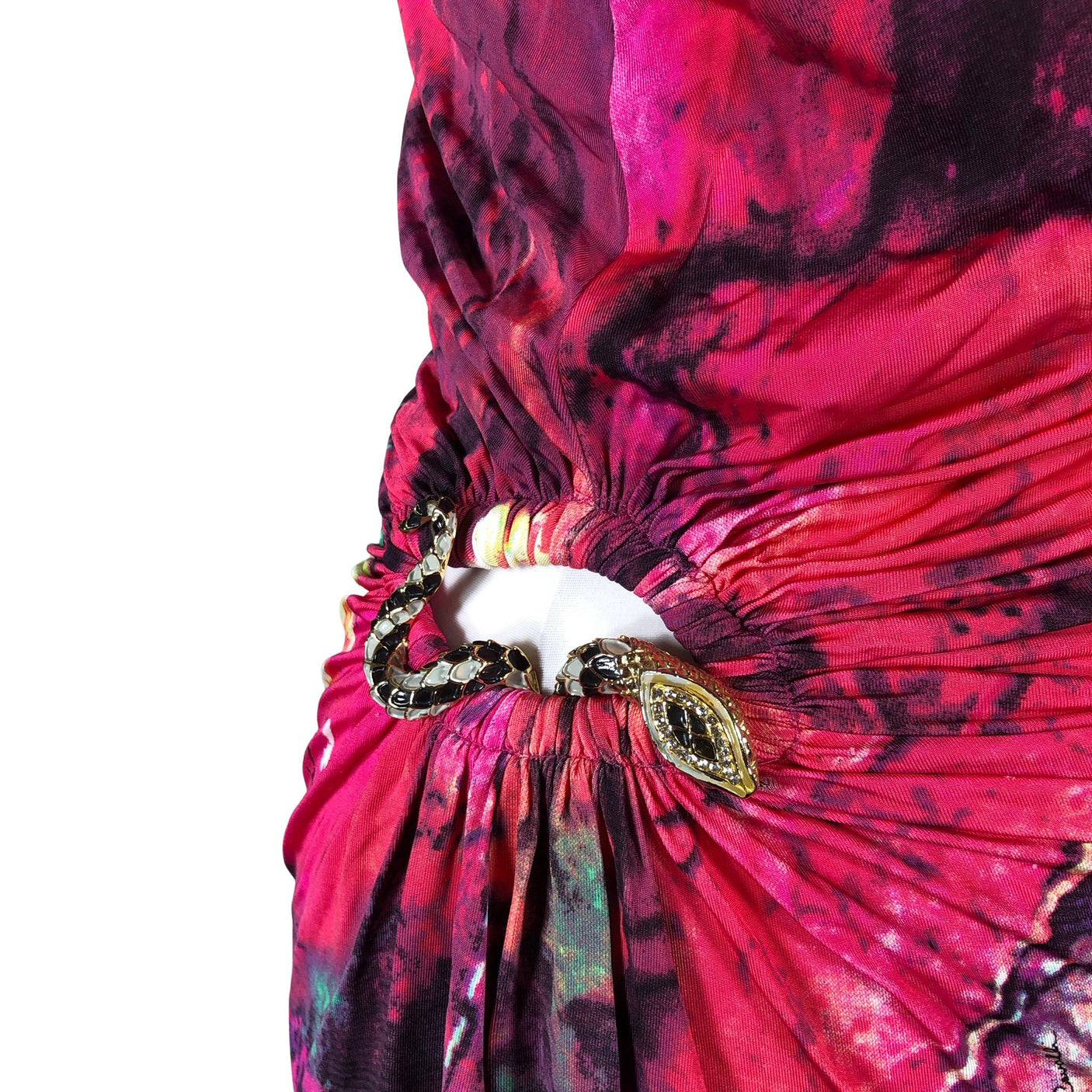 Unisex Roberto Cavalli - Trikotaažist kleit, suurus 42 - Roosa (3)
