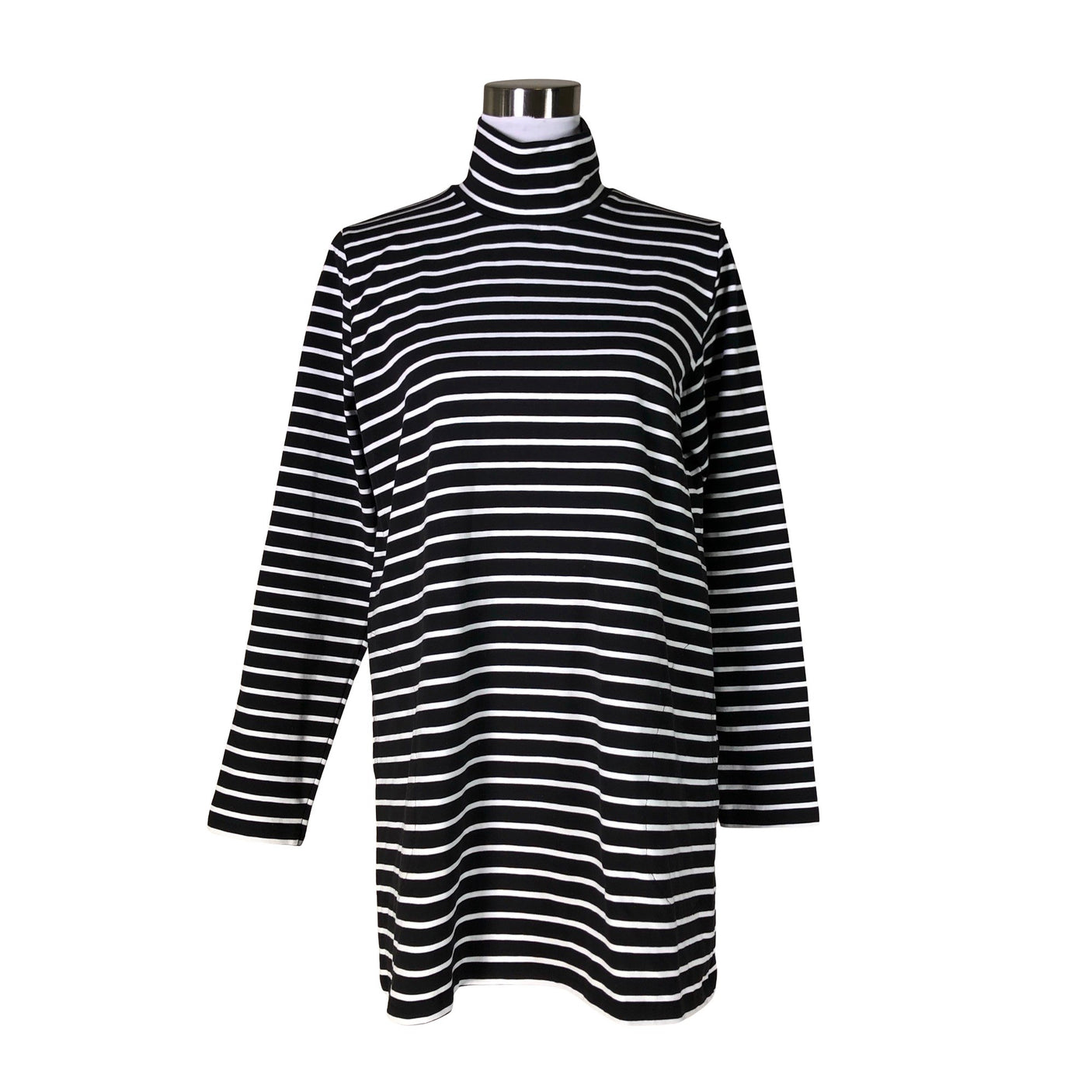 Unisex Nanso - Trikotaažist tuunika, suurus 38 - Must (1)