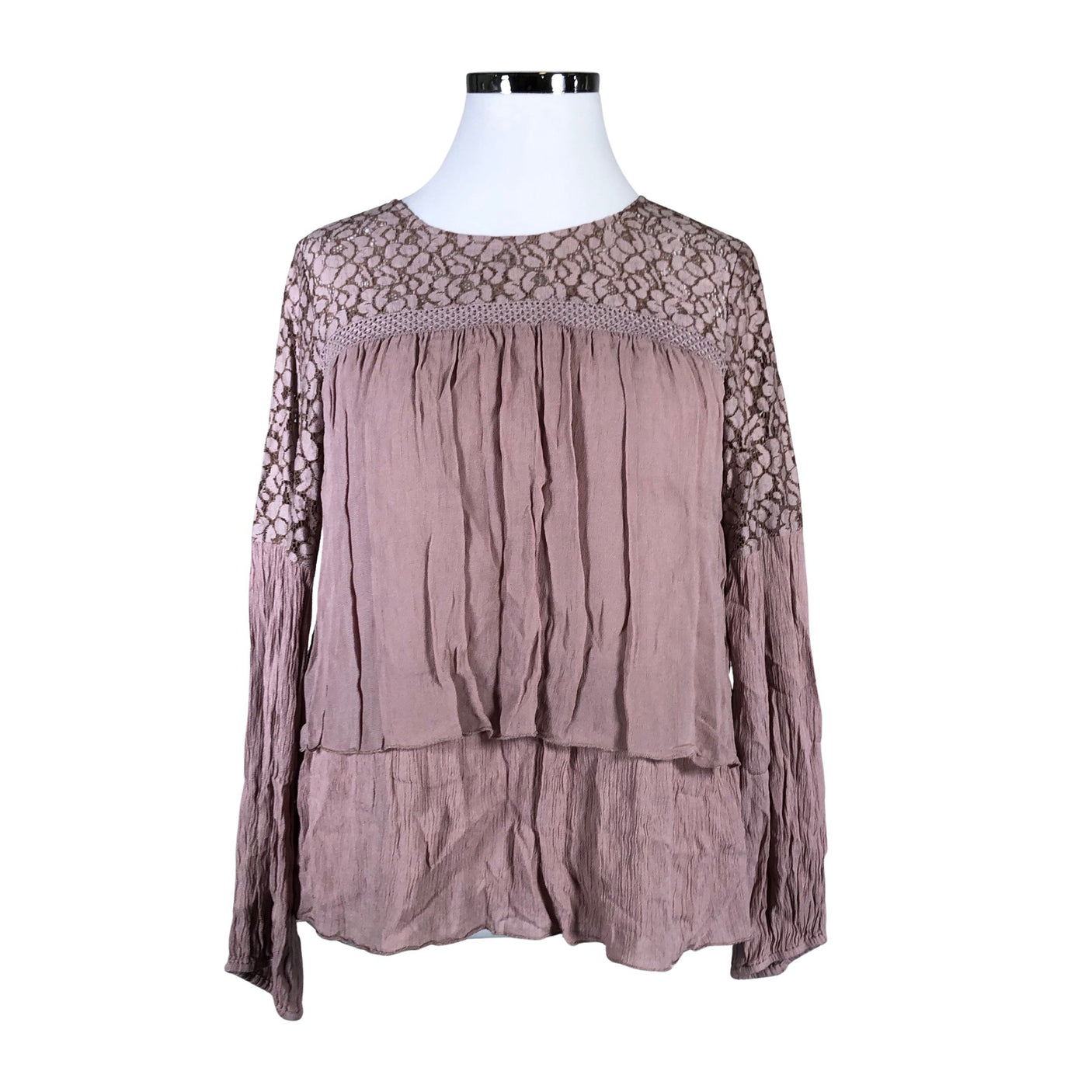 Unisex Cream - Pluus, suurus 42 - Heleroosa (1)