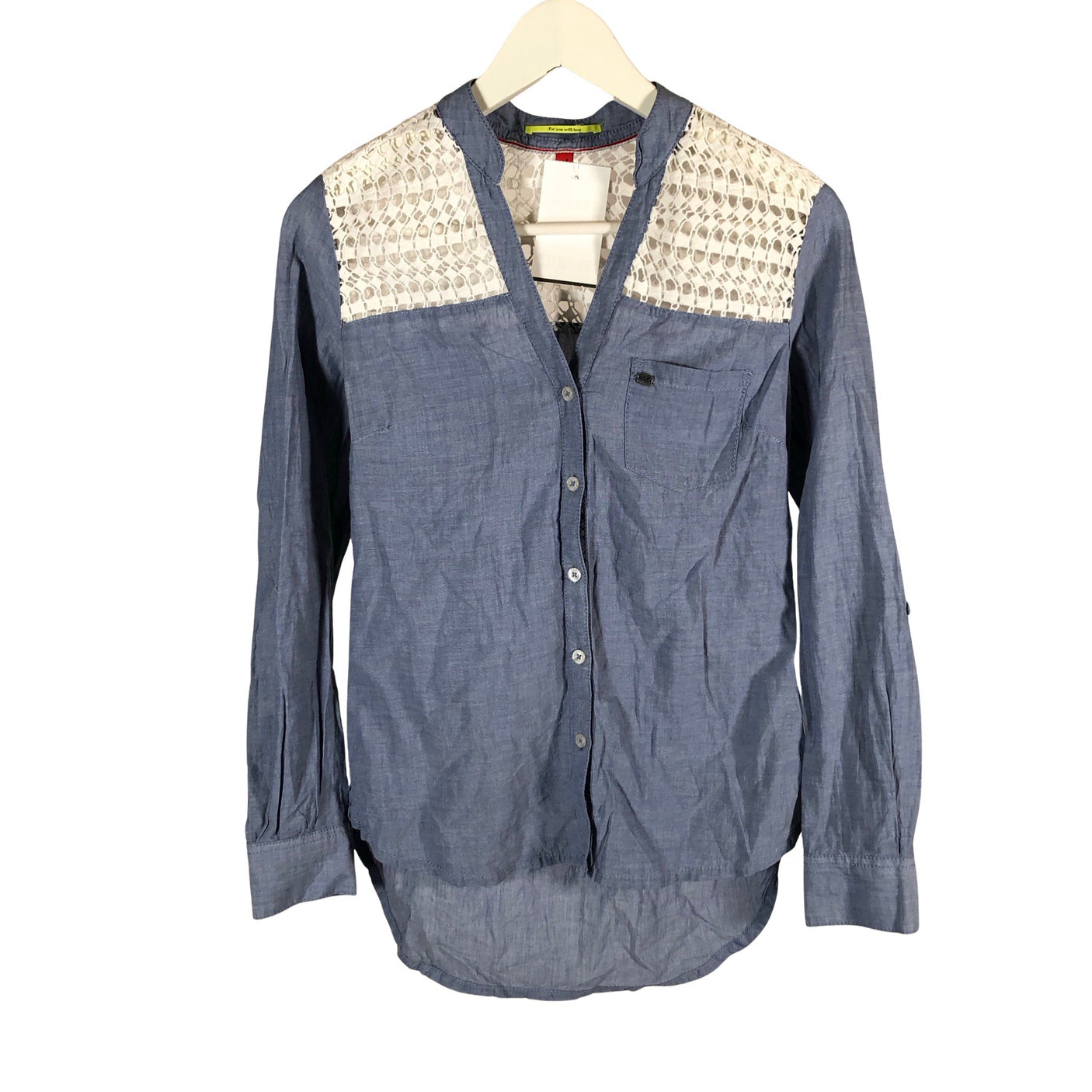 Unisex Q/S designed by S.Oliver - Pluus, suurus 34 - Helesinine (1)