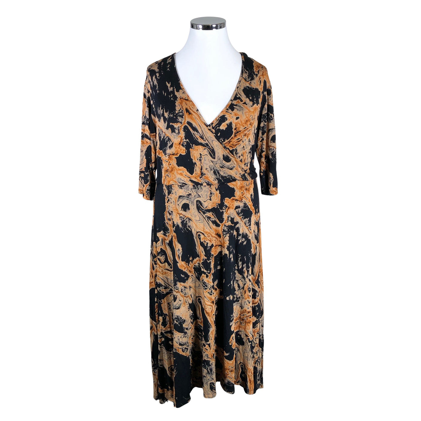 Unisex Tazzia - Trikotaažist kleit, suurus 44 - Must (1)