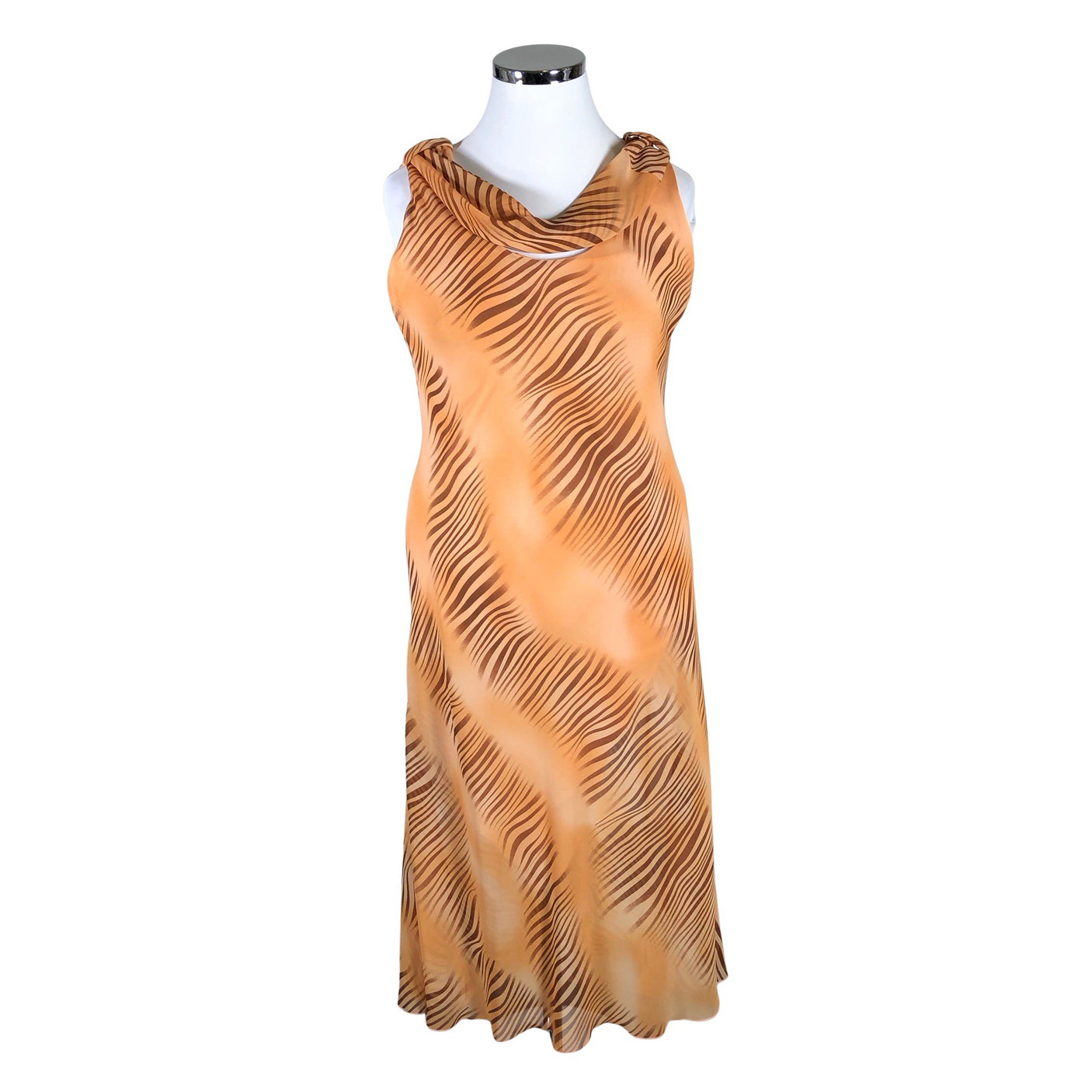 Unisex Glitz - Õhuke kleit, suurus 42 - Oranž (1)