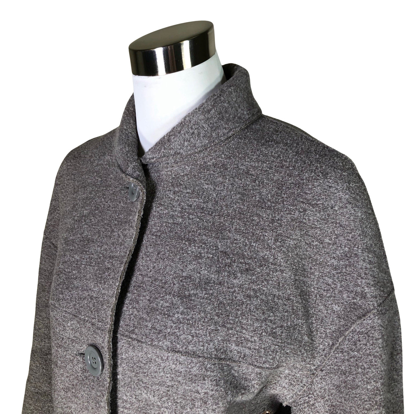 Unisex Langer Chen - Villane mantel, suurus 34 - Hall (3)