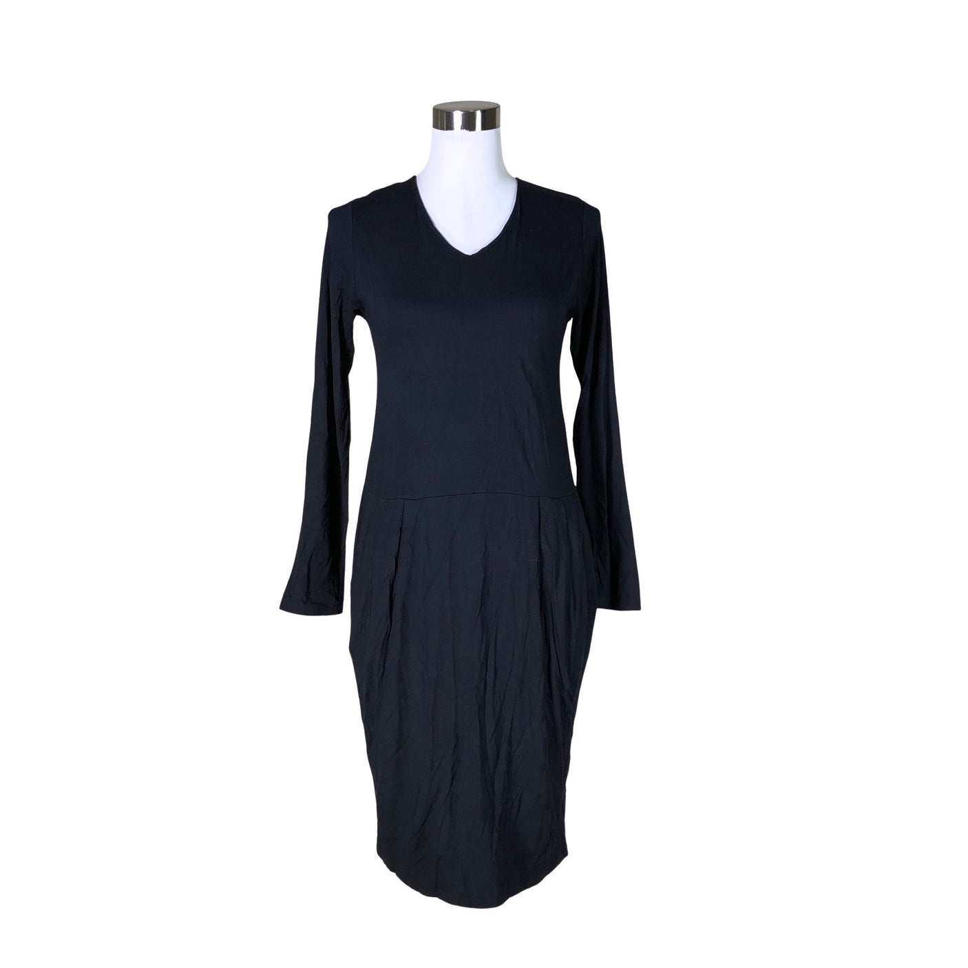 Unisex Nanso - Trikotaažist kleit, suurus 36 - Must (1)