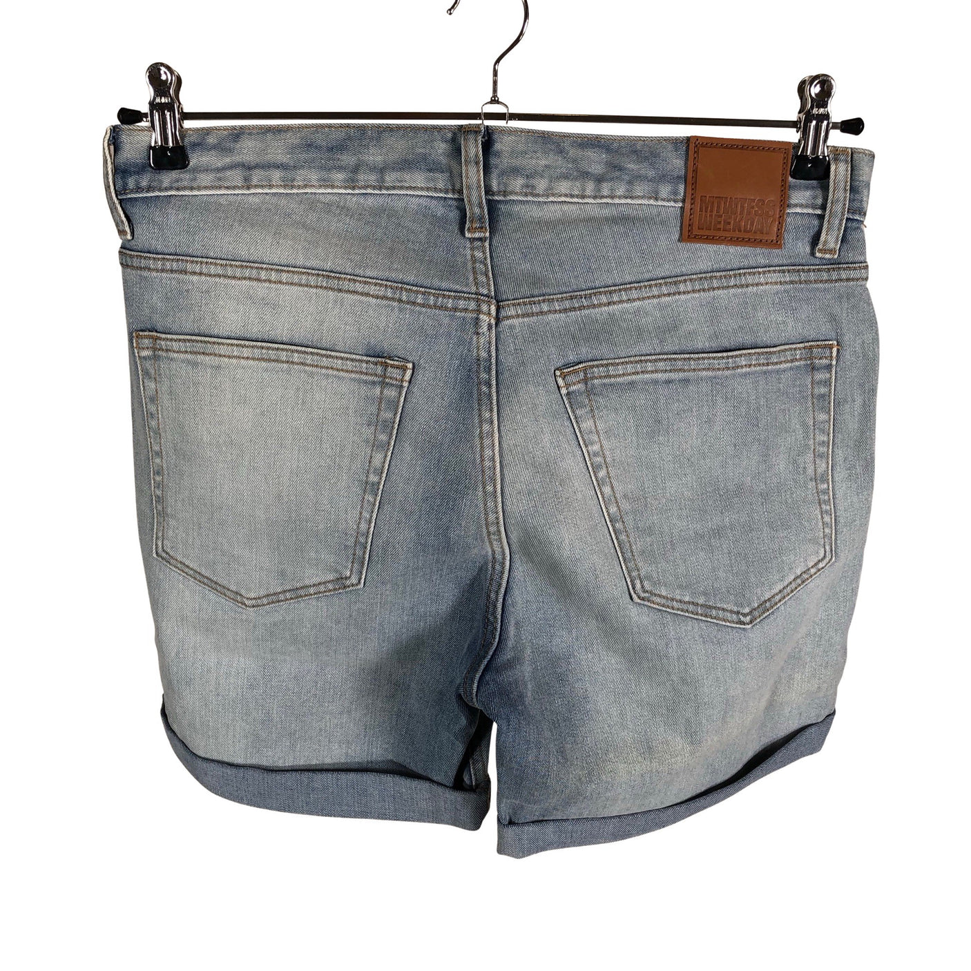 Unisex Weekday - Teksast lühikesed püksid, suurus W30 - Sinine (2)