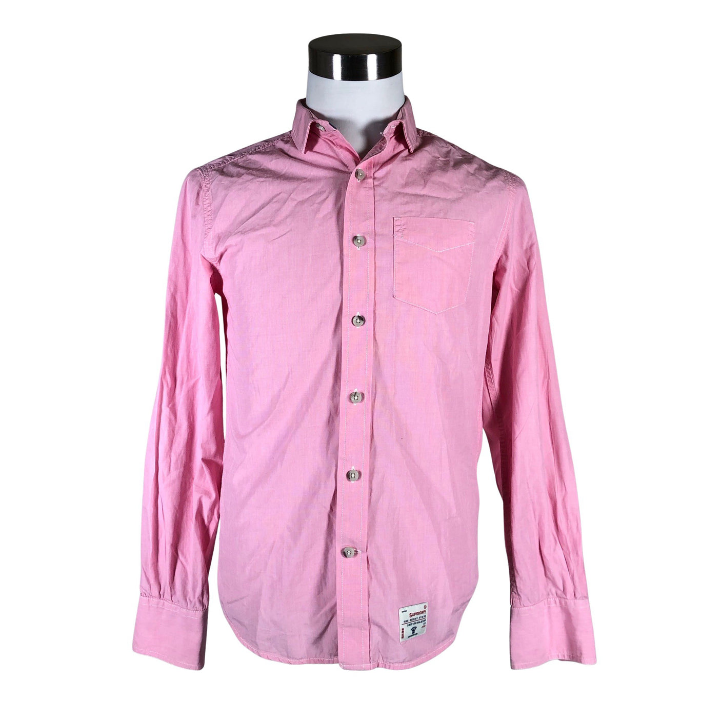 Unisex Superdry - Triiksärk, suurus M - Heleroosa (1)