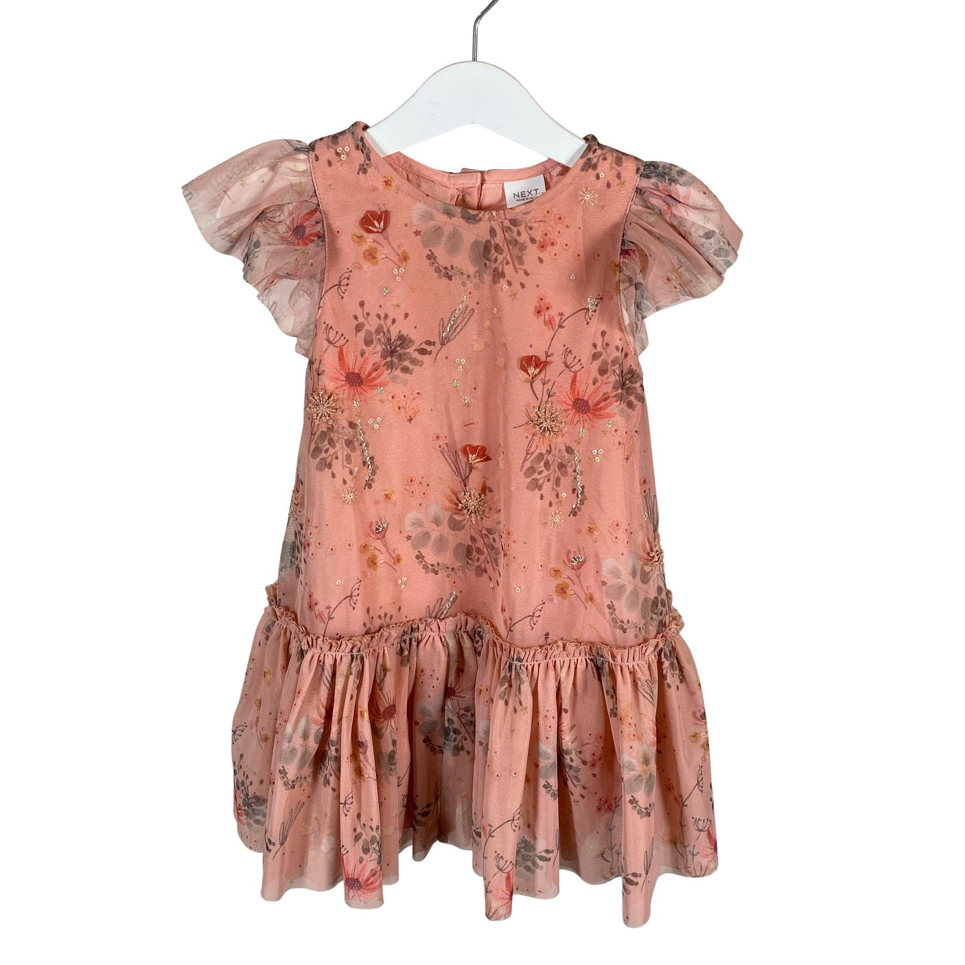 Unisex Next - Pidulik kleit, suurus 86 - 92 - Heleroosa (1)