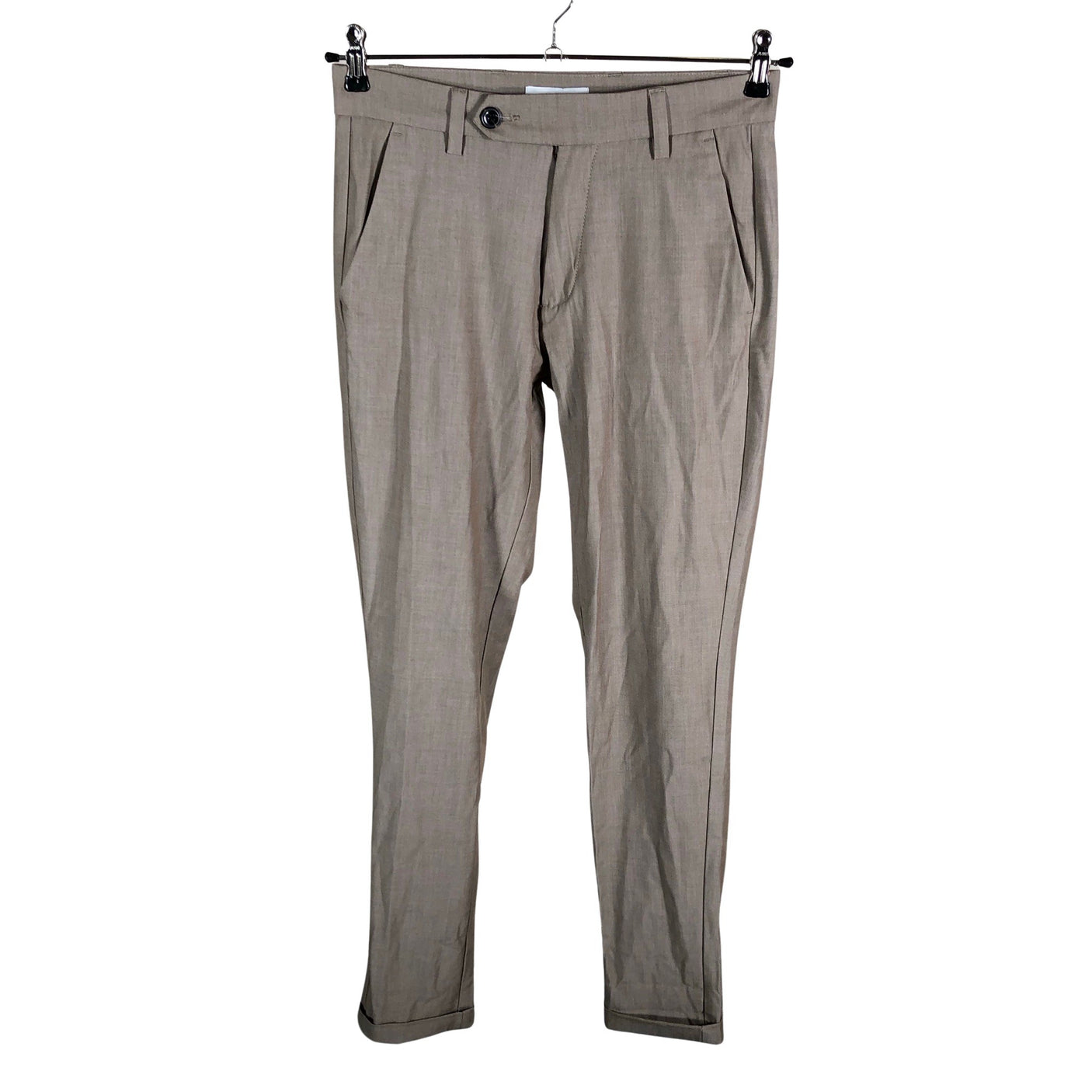 Unisex Jack & Jones - Mittevenivad püksid, suurus XS - Hall (1)