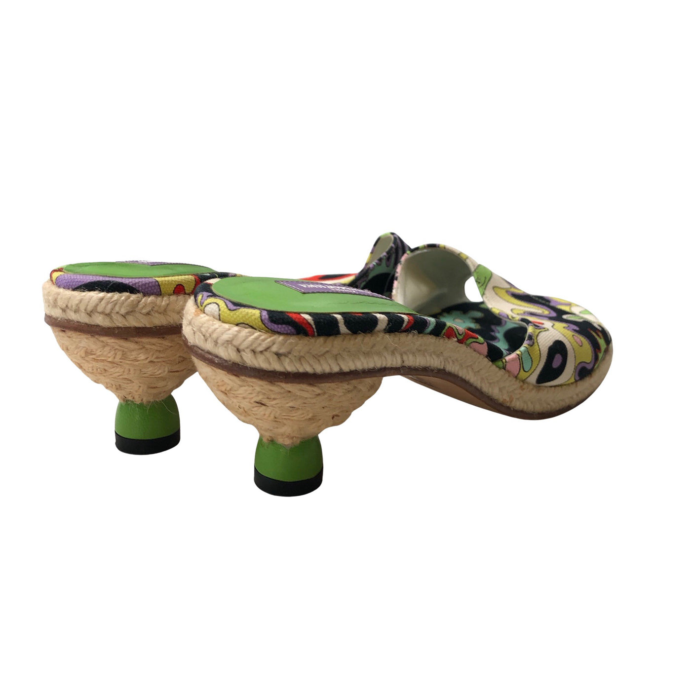 Unisex Emilio Pucci - Kontsaga rihmikud, suurus 40 - Looduslik valge (2)
