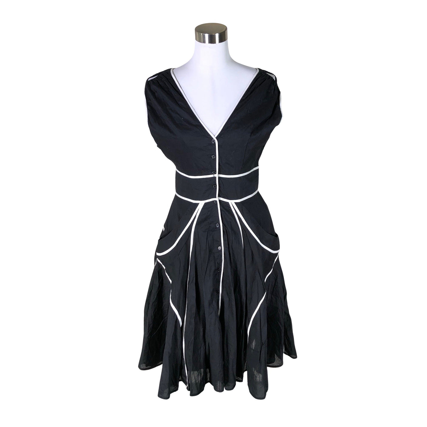 Unisex Calvin Klein - Mitteveniv kleit, suurus 38 - Must (1)