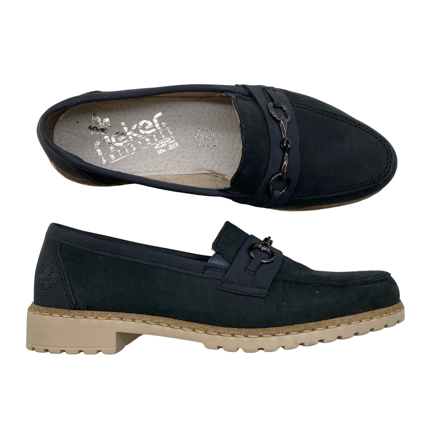 Unisex Rieker - Mokassiinid, suurus 36 - Sinine (1)
