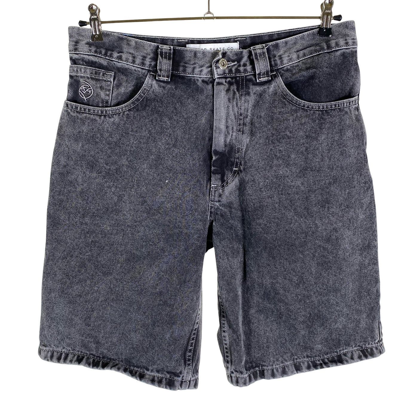 Unisex Polar skate co. - Teksast lühikesed püksid, suurus M - Hall (1)