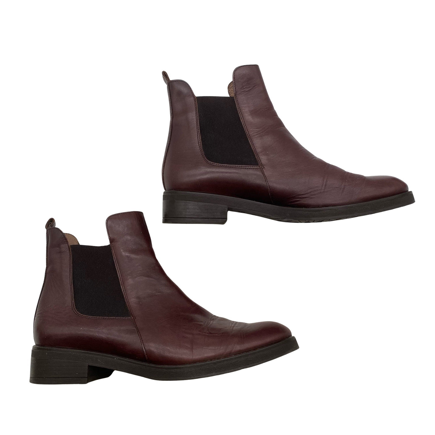 Unisex Wonders - Poolsaapad, suurus 42 - Veinipunane (1)