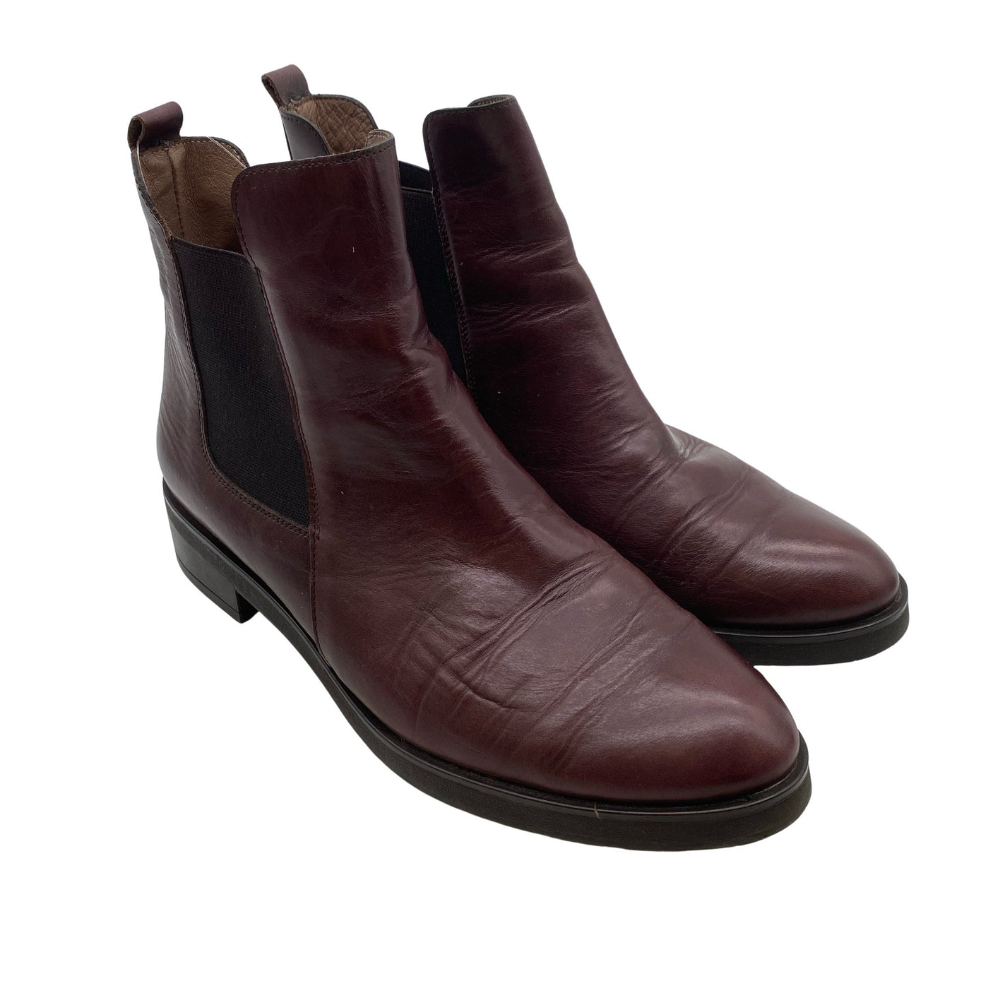 Unisex Wonders - Poolsaapad, suurus 42 - Veinipunane (2)