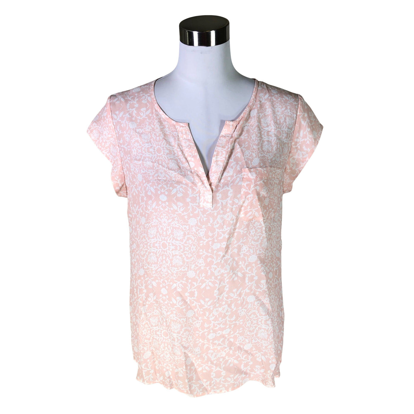Unisex Repeat - Lühikeste käistega pluus, suurus 36 - Heleroosa (1)