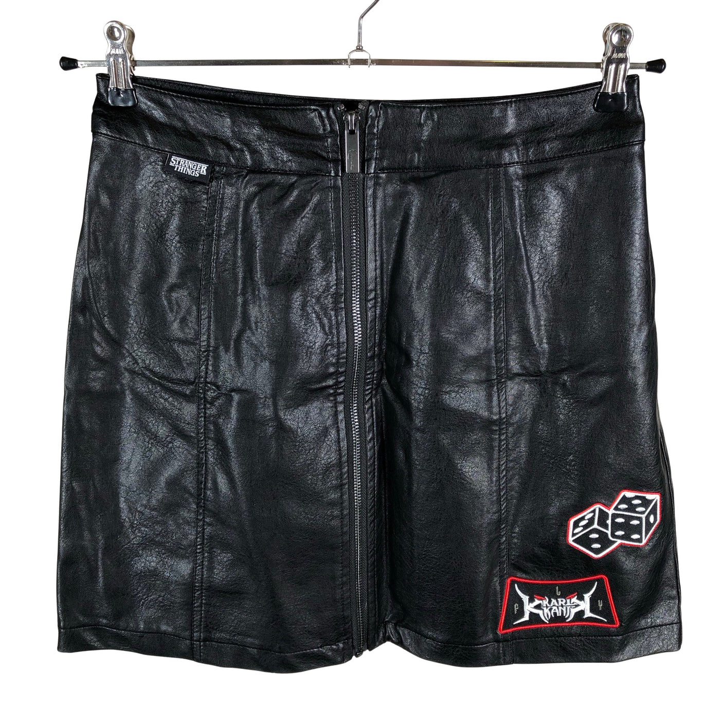 Unisex Karl Kani - Nahkseelik, suurus 40 - Must (1)