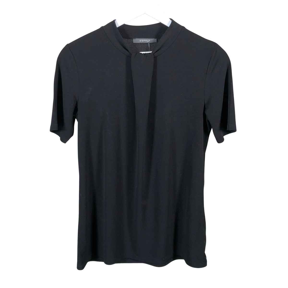 Unisex Esprit - Lühikeste käistega pluus, suurus 36 - Must (1)