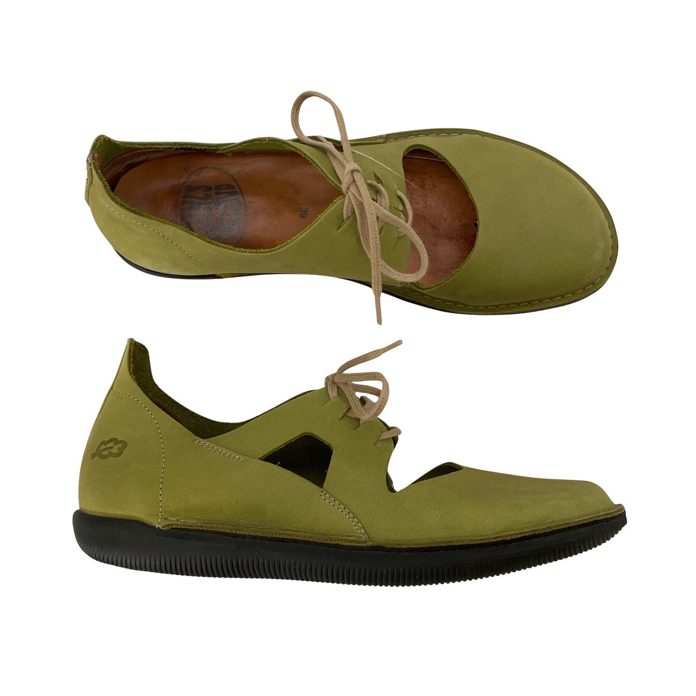 Unisex Loints of Holland - Mokassiinid, suurus 39 - Roheline (1)