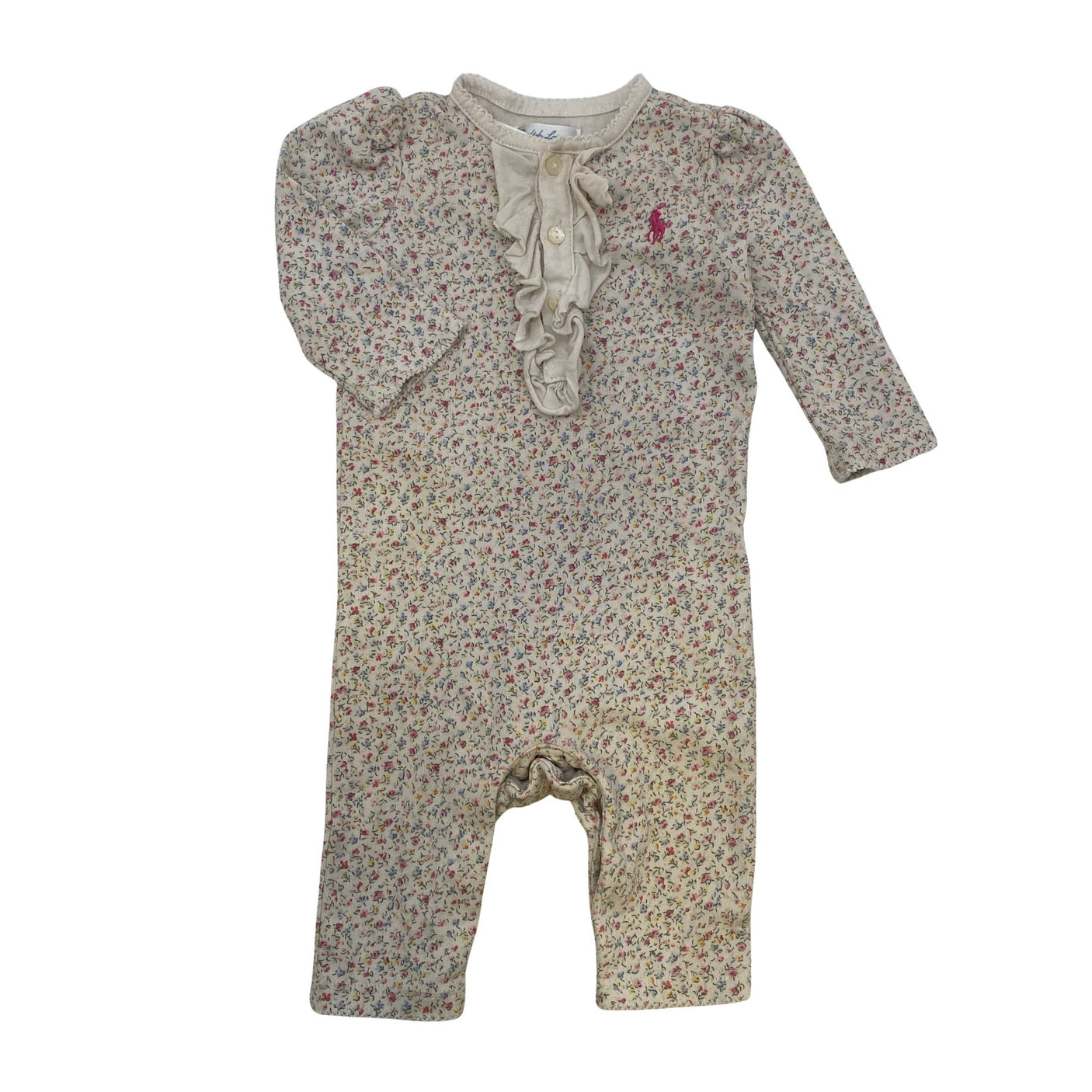 Unisex Ralph Lauren - Pükskostüüm, suurus 62 - Looduslik valge (1)