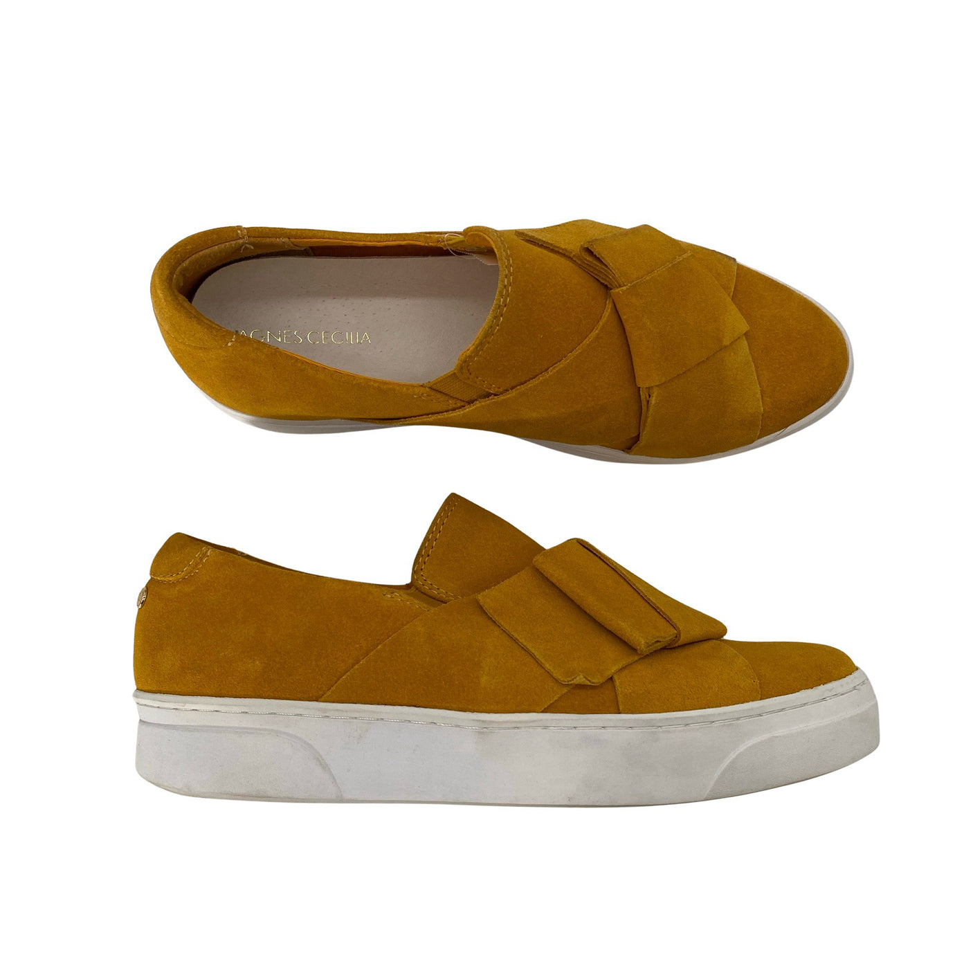 Unisex Agnes Cecilia - Mokassiinid, suurus 38 - Kollane (1)