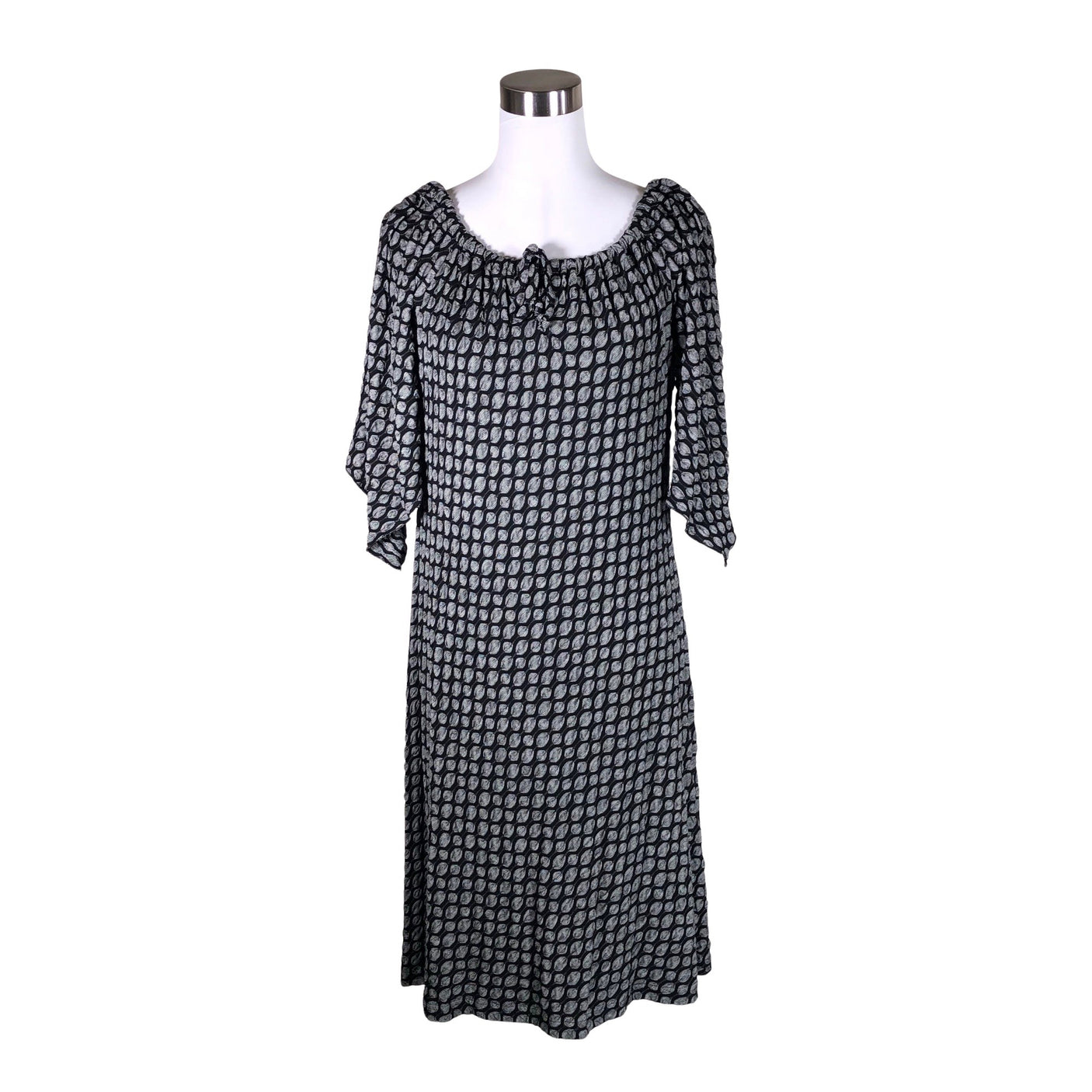 Unisex Niccolei - Trikotaažist kleit, suurus 40 - Must (1)