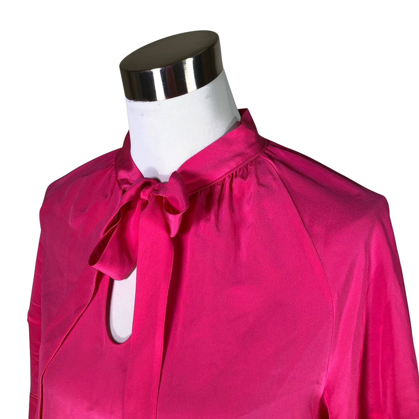 Unisex Diane von Furstenberg - Lühikeste käistega pluus, suurus 38 - Roosa (3)