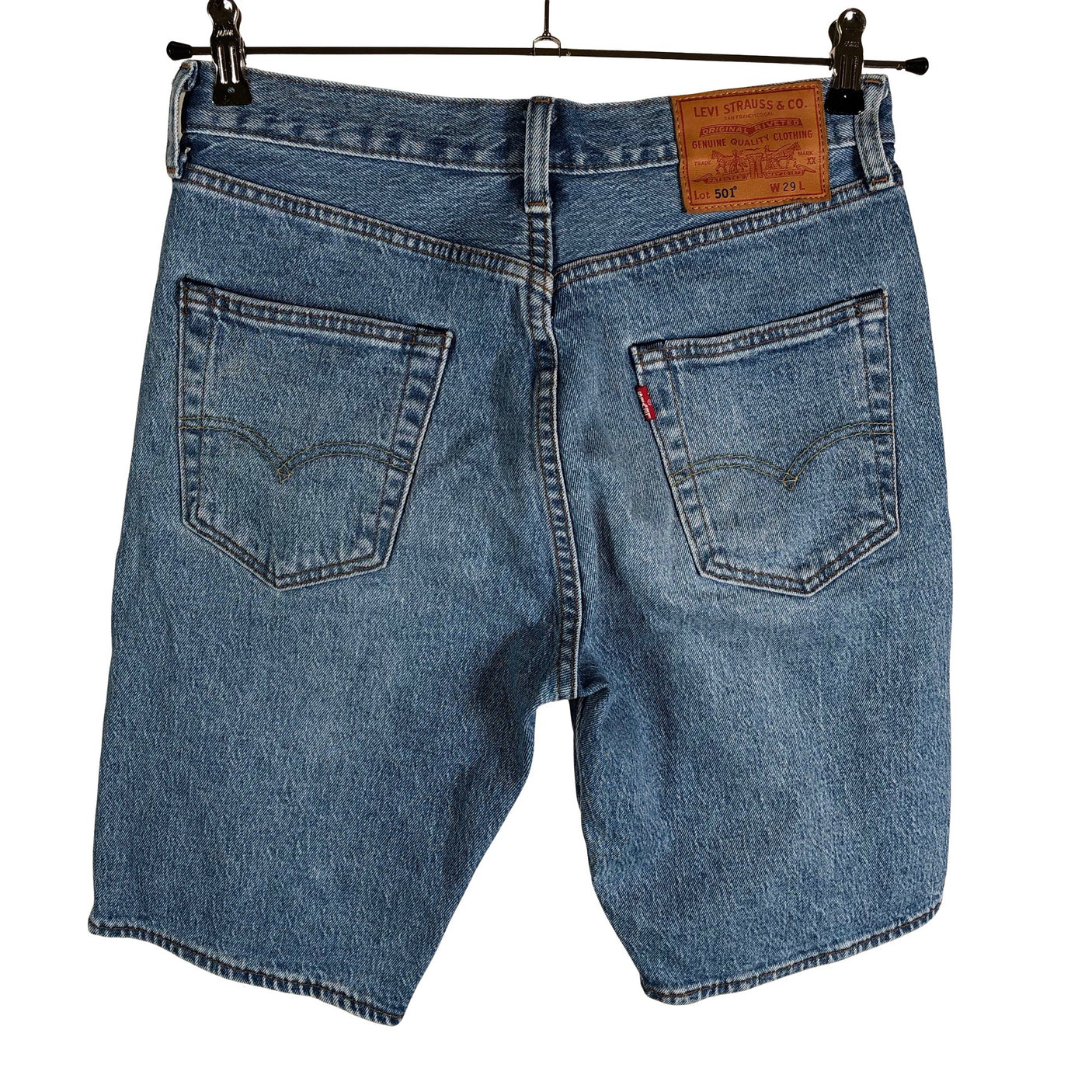 Unisex Levi's - Teksast lühikesed püksid, suurus W29 - Sinine (2)
