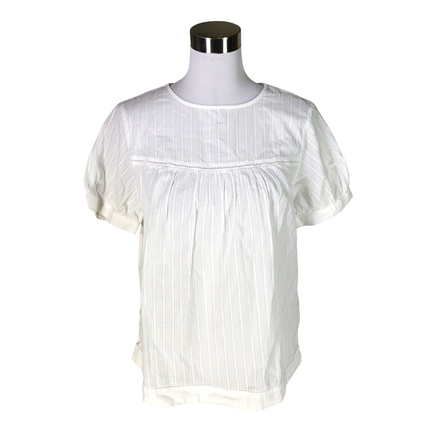 Unisex Esprit - Lühikeste käistega pluus, suurus 36 - Valge (1)