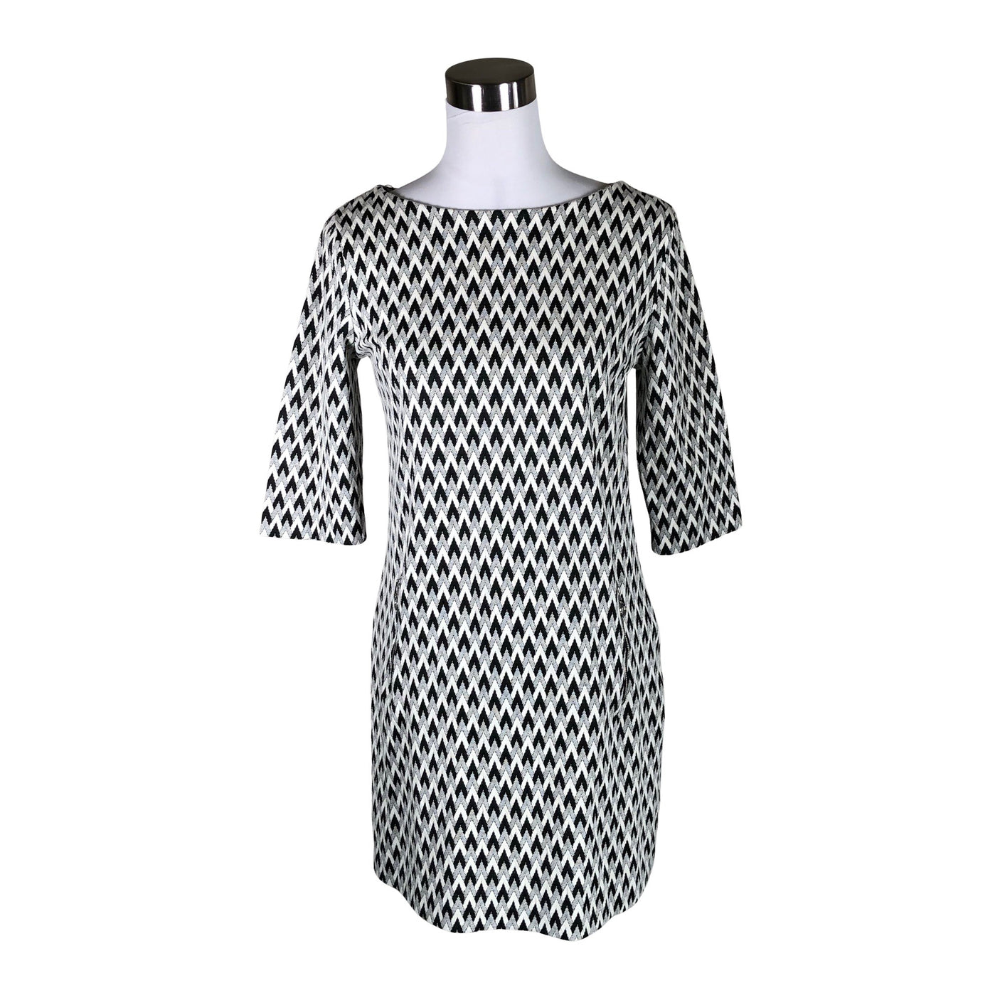 Unisex Your Face - Trikotaažist kleit, suurus 34 - Valge (1)