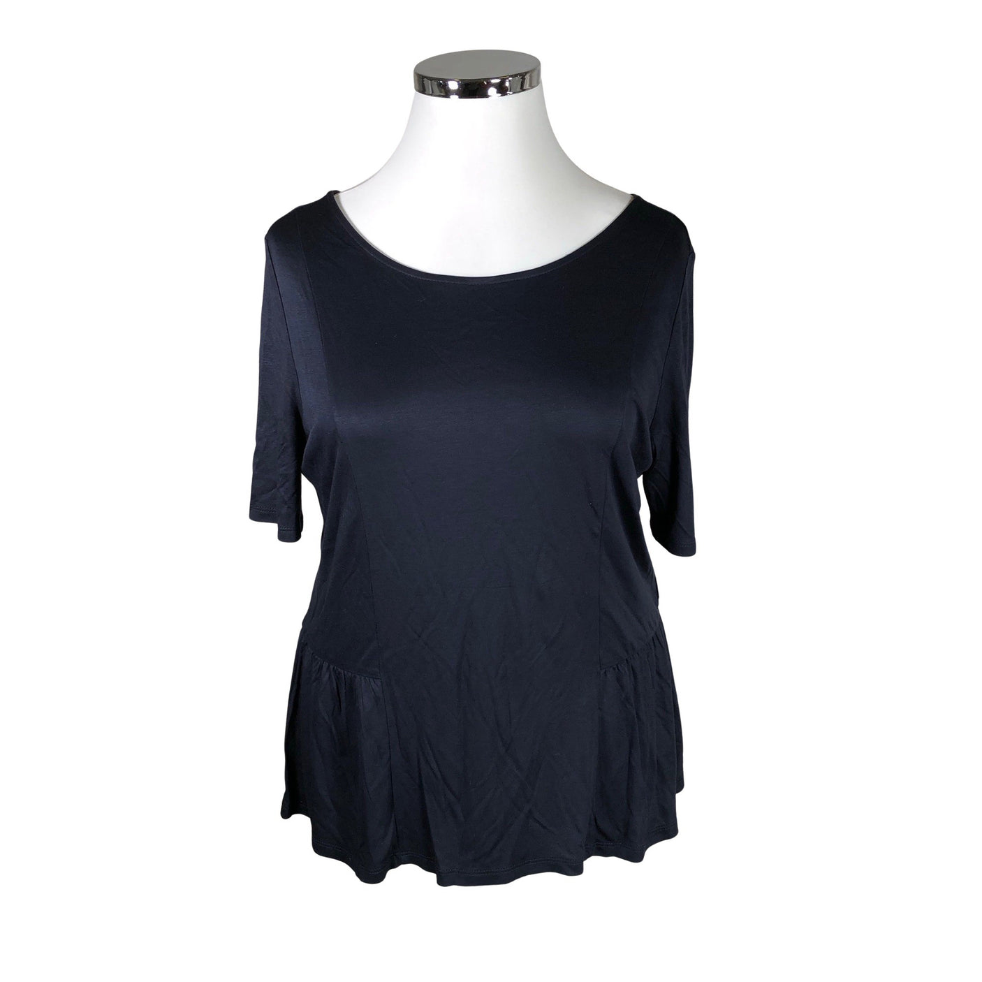 Unisex s.Oliver - Lühikeste käistega pluus, suurus 42 - Sinine (1)