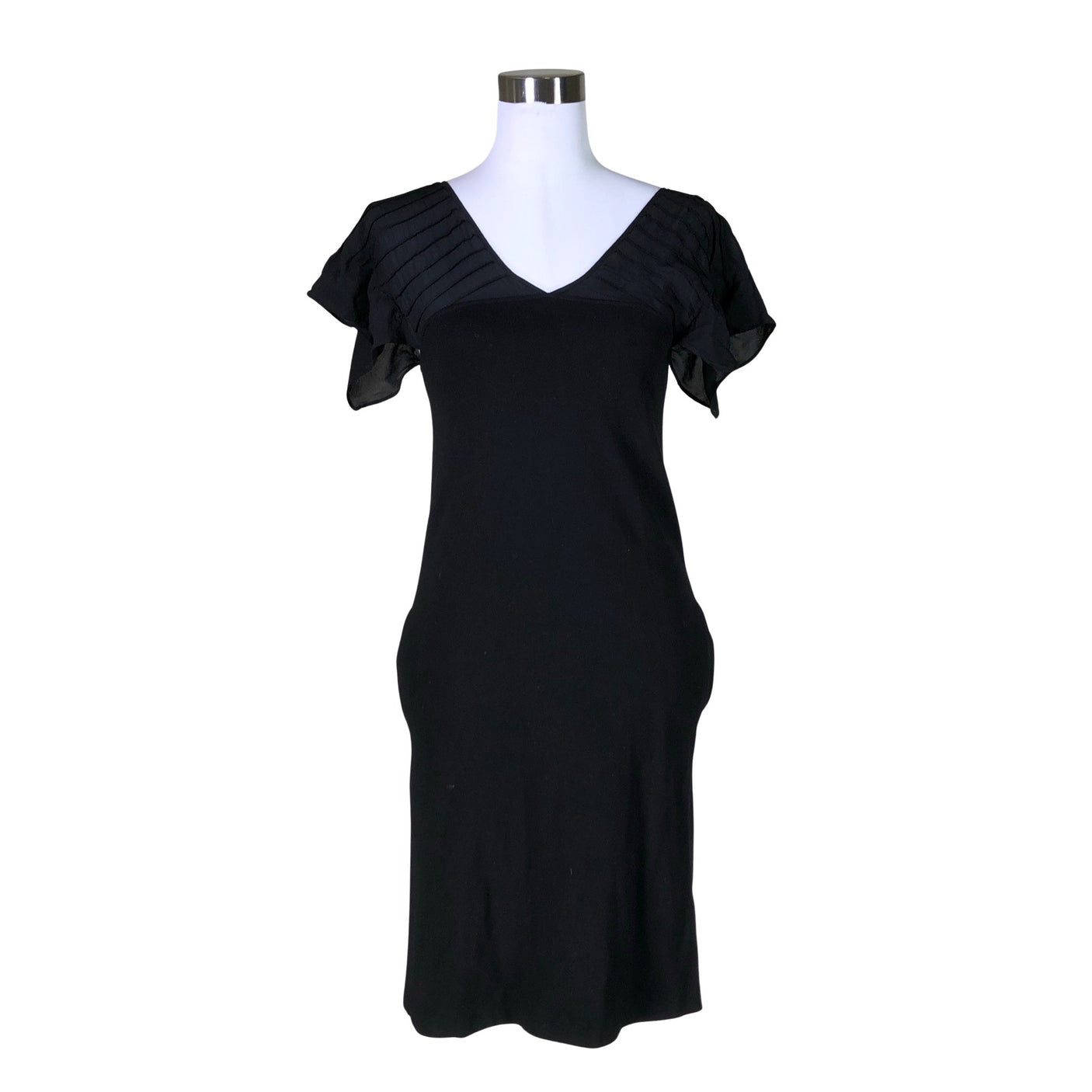 Unisex Massimo Dutti - Trikotaažist kleit, suurus 36 - Must (1)