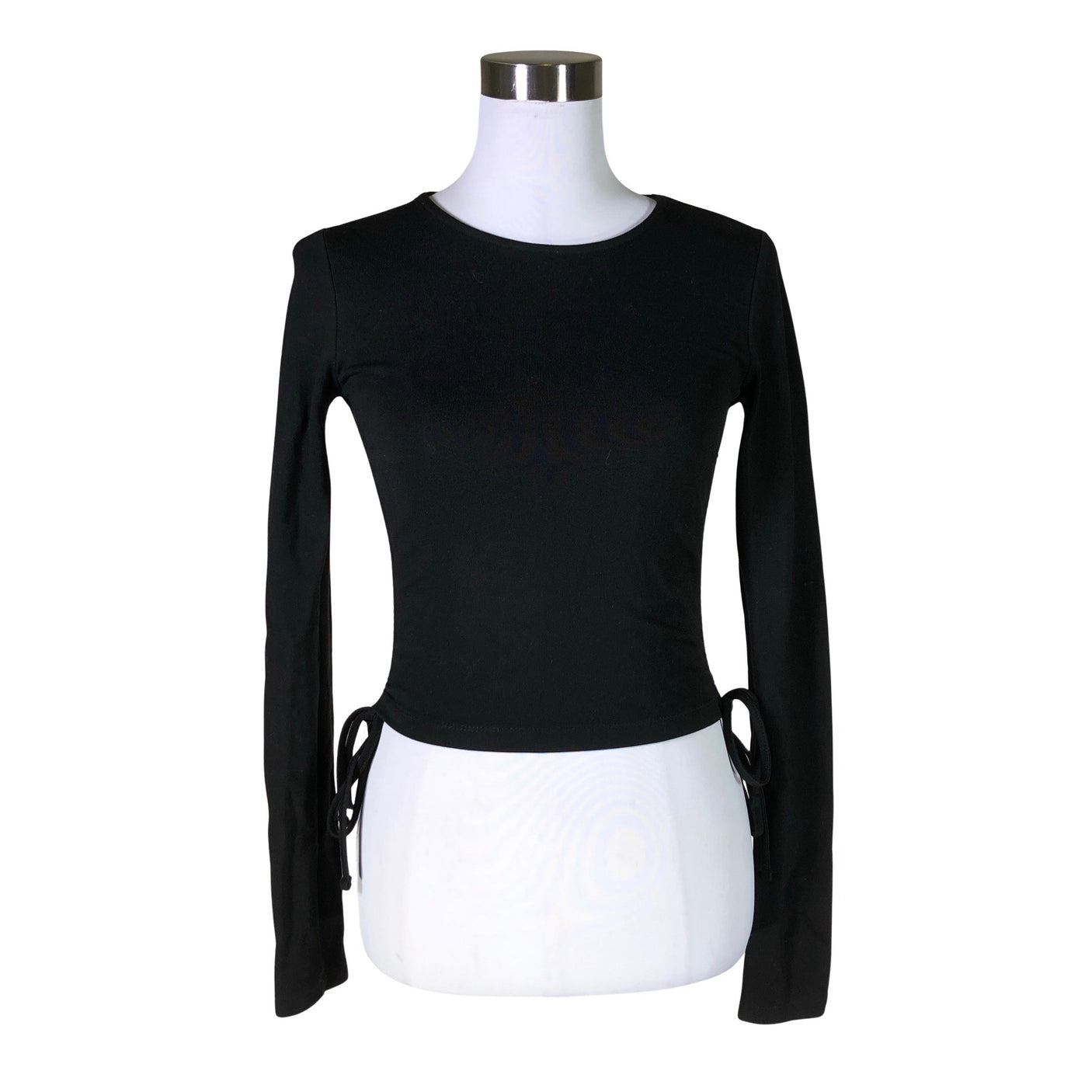 Unisex Na-KD - Trikotaažist pluus, suurus 38 - Must (1)
