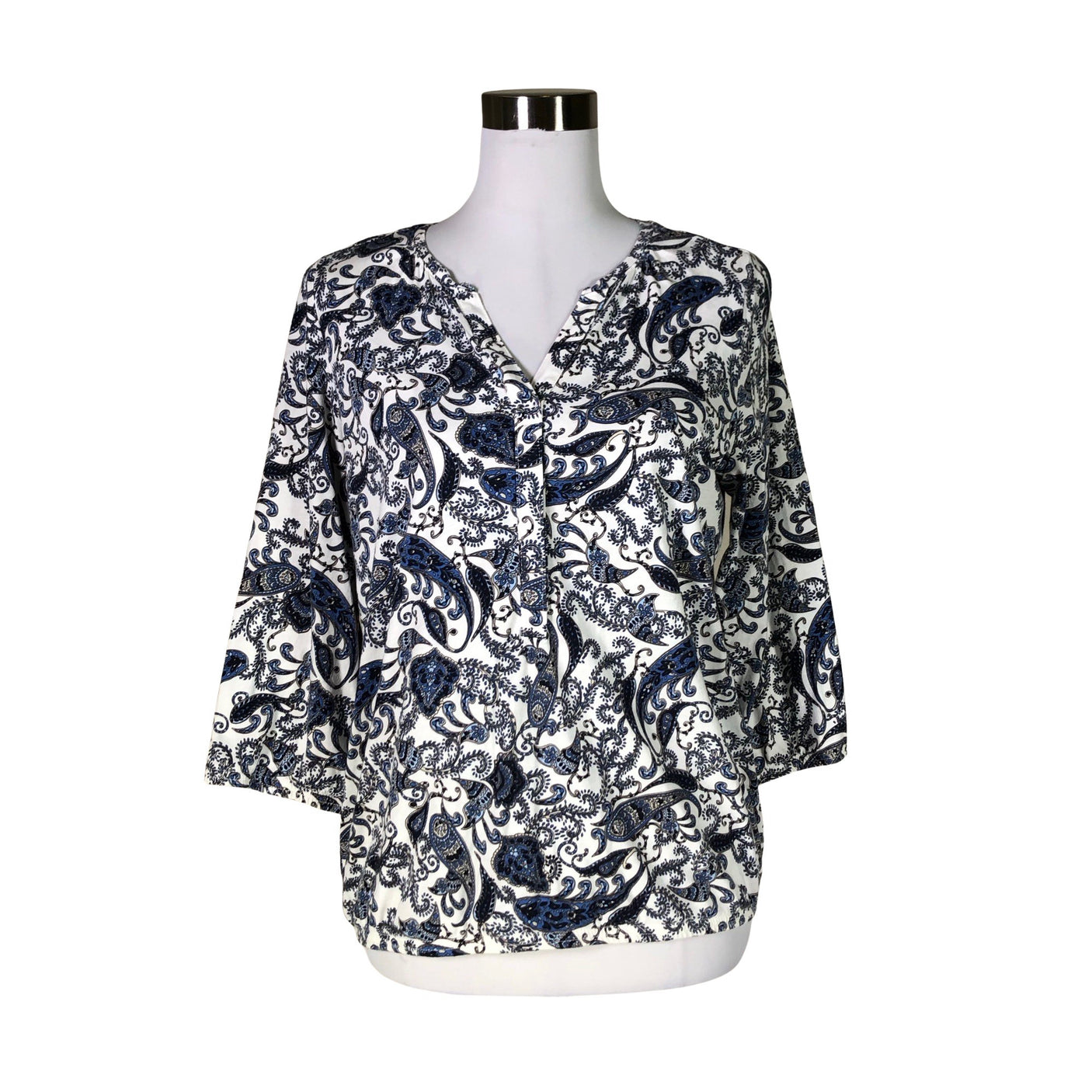 Unisex Soyaconcept - Trikotaažist pluus, suurus 38 - Valge (1)