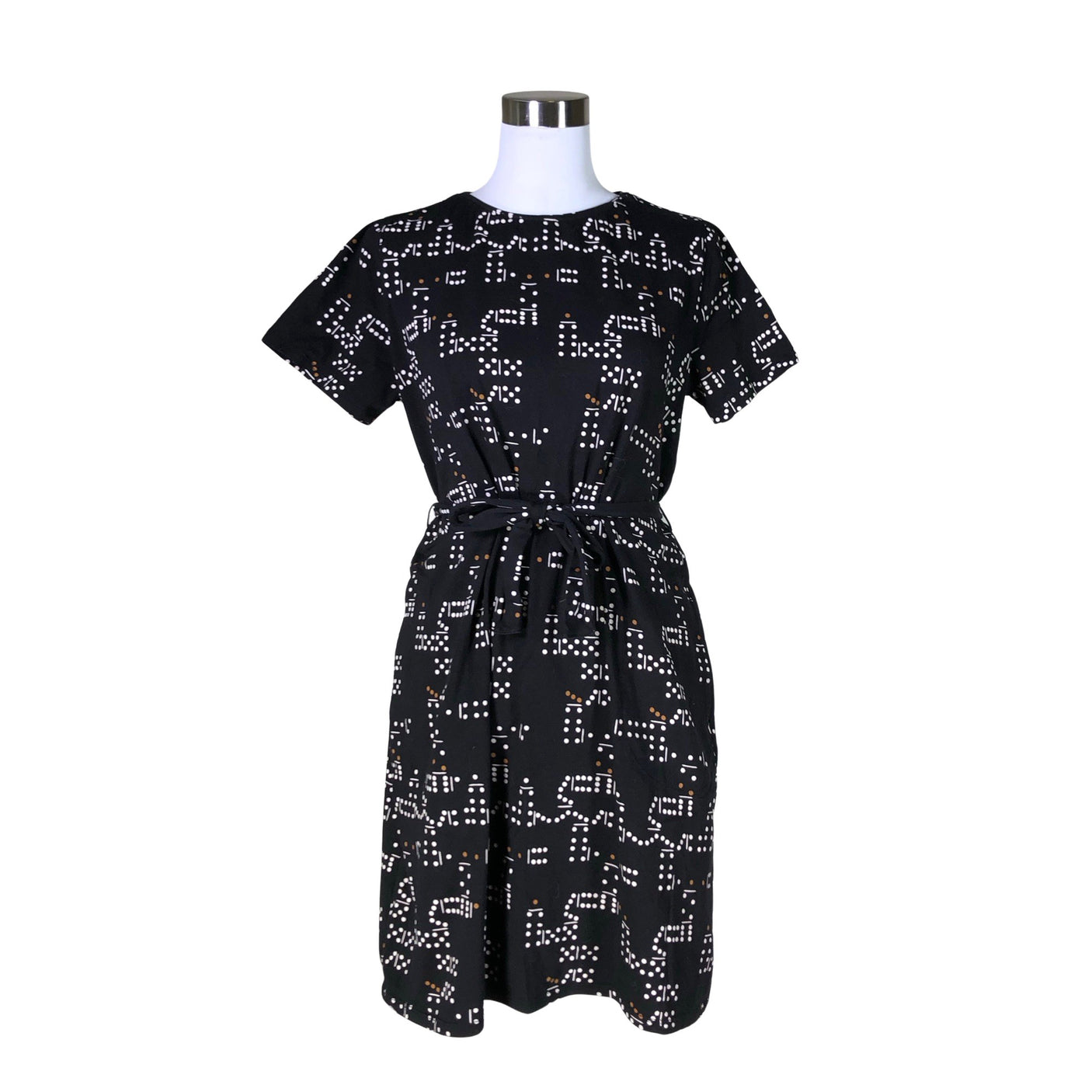 Unisex me&i - Trikotaažist kleit, suurus 38 - Must (1)