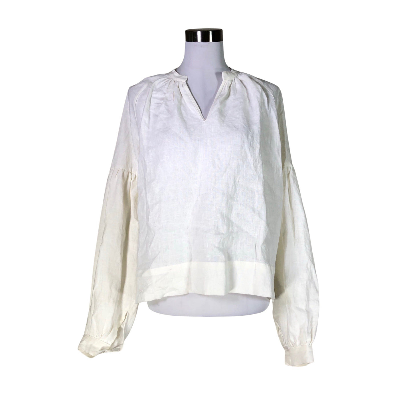 Unisex Finkonia - Pluus, suurus 40 - Looduslik valge (1)