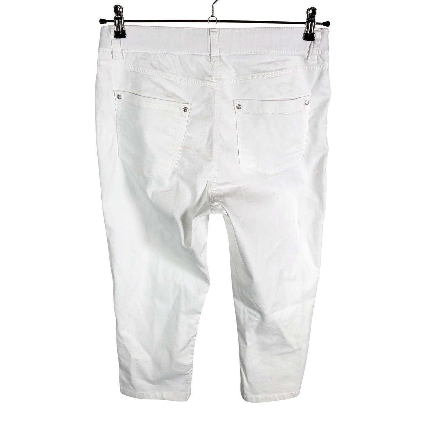 Unisex NP Collection - Teksast poolpikad püksid, suurus 40 - Valge (2)