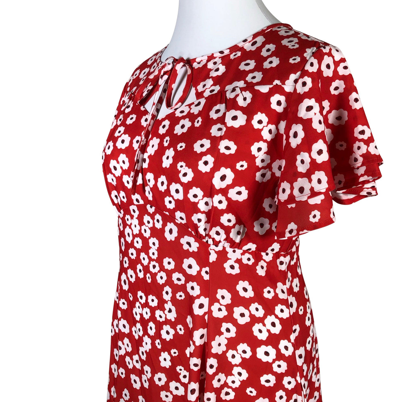 Unisex Timeless - Mitteveniv kleit, suurus 44 - Punane (2)