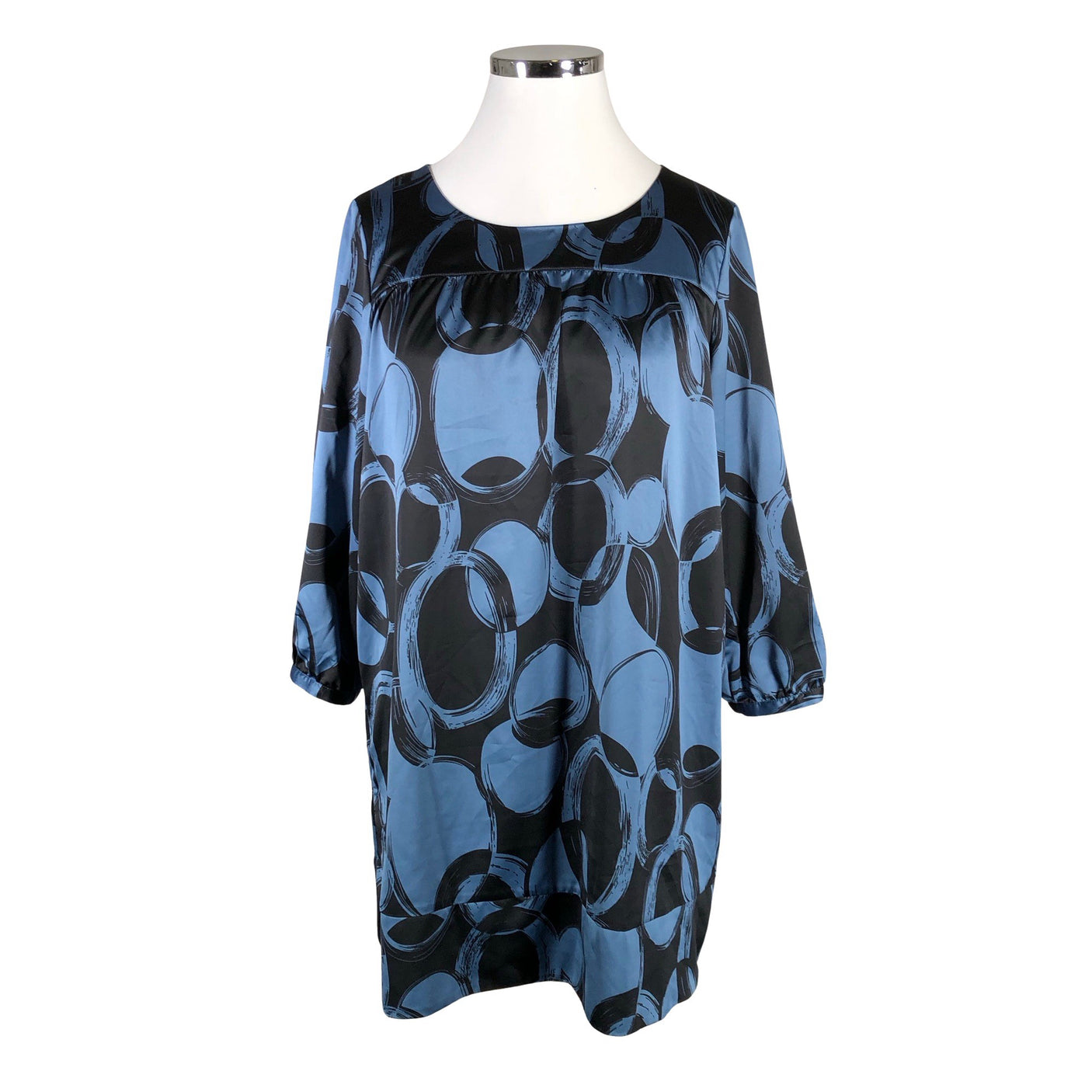 Unisex Kaffe - Sifonkimekko, koko 44 - (1)
