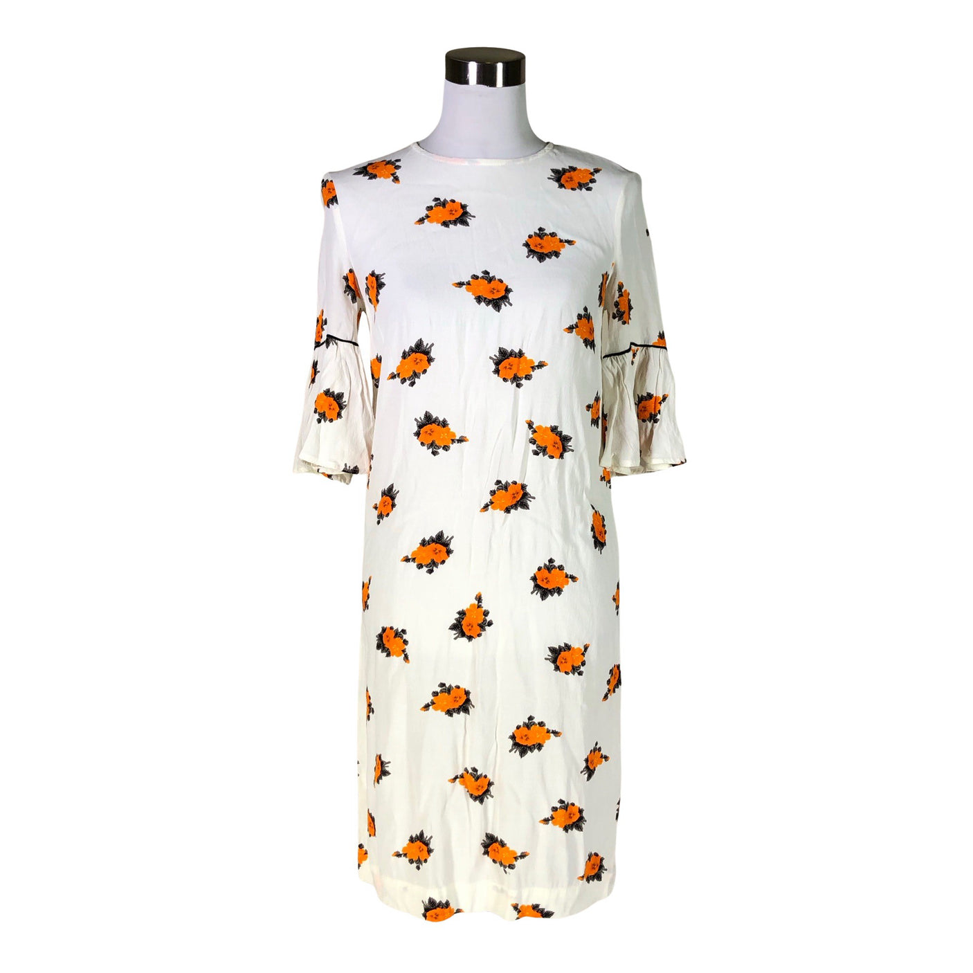 Unisex Ganni - Õhuke kleit, suurus 34 - Valge (1)